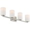 Access Lighting Sienna, 4 Light LED Vanity, Brushed Steel Finish, Opal Glass 62624LEDDLP-BS/OPL - alternate 7